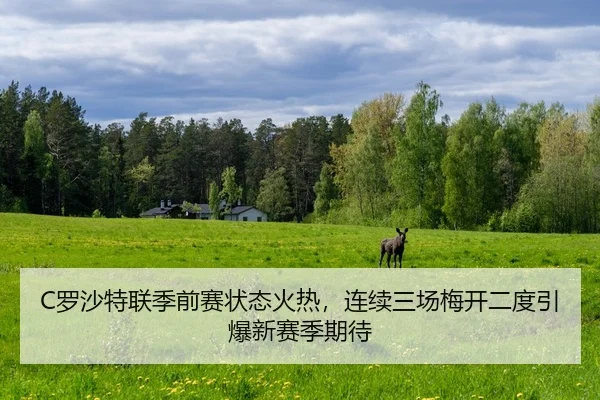 C罗沙特联季前赛状态火热，连续三场梅开二度引爆新赛季期待