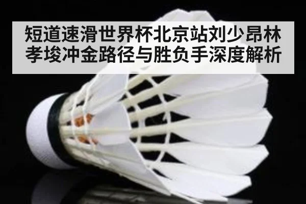 短道速滑世界杯北京站刘少昂林孝埈冲金路径与胜负手深度解析